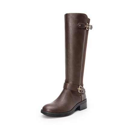 5 Transitioning Looks With Brown Knee-High Boots Outfits