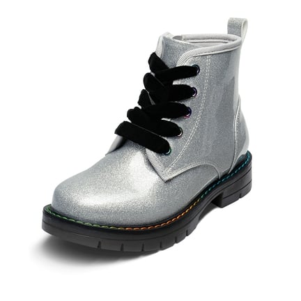Little girls black combat boots store
