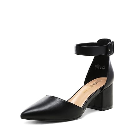 Closed toe small heels shop