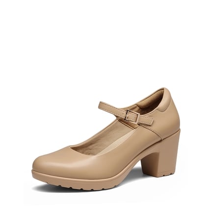 Mary jane pumps with chunky heel new arrivals