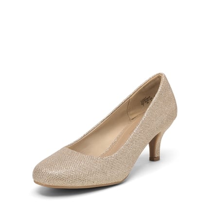 Women s Gold Kitten Heels Dream Pairs
