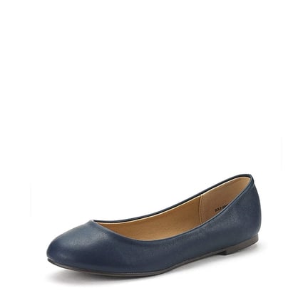 Navy blue flats cheap