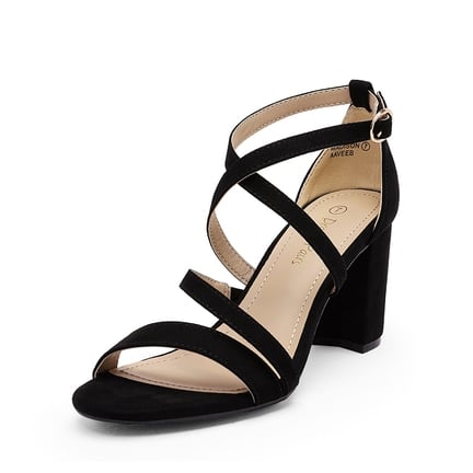 10 Iconic Black Heel Sandals For Women To Flatter The Crowd Dream Pairs