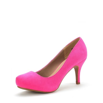 Fuchsia high heels top