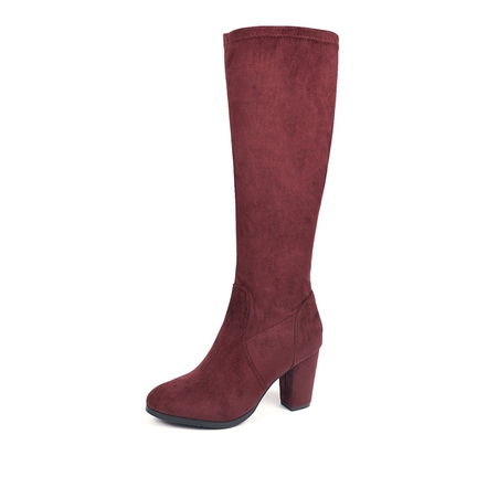 Women s Suede Knee High Boots Dream Pairs