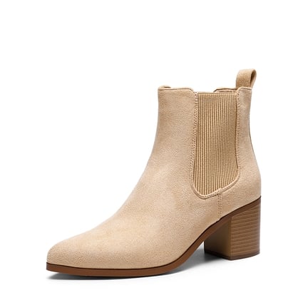 Nude color booties online