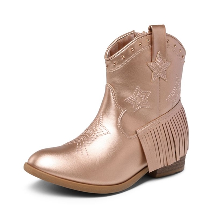 rose gold cowgirl boots