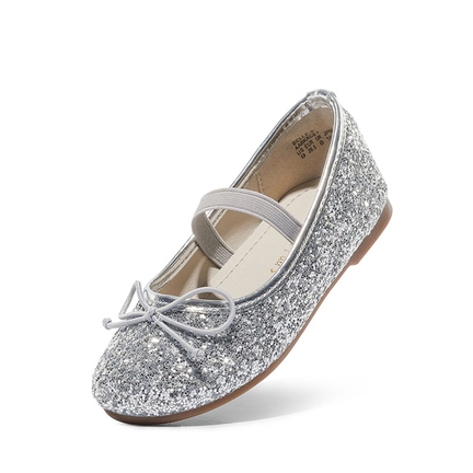 Chaussures De Princesse Filles Noeud Strass Paillettes Mary Jane À Talons Hauts Boucle Enfants Chaussures De Soirée Pour Anniversaire Mariage Fêtes (Blue, 29 Big Kids