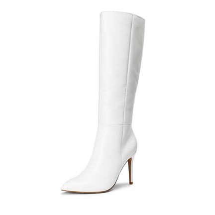 White Stiletto Heels Dream Pairs