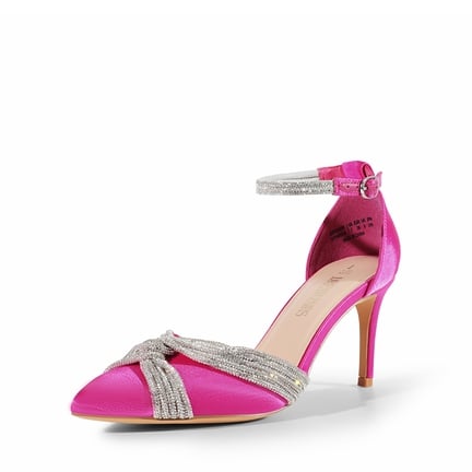 Women s Pink Pointed Toe Heels Dream Pairs