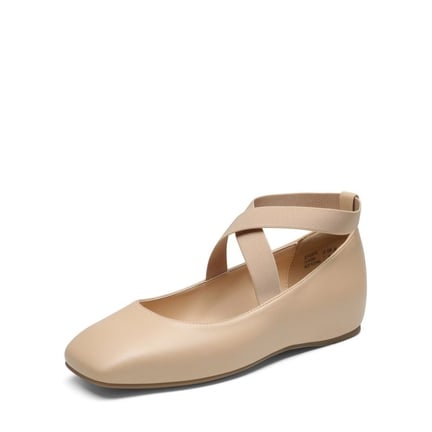 Cute nude flats sales
