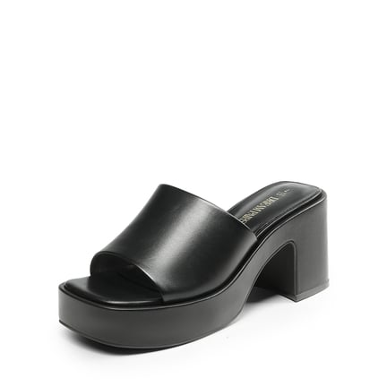 Platform slide heels hot sale