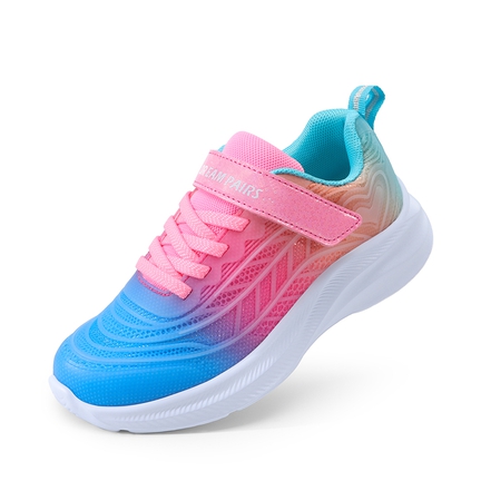 Vivay Kids Tennis Shoes - Lightweight Sneakers With Velcro, Breathable For Running & Play