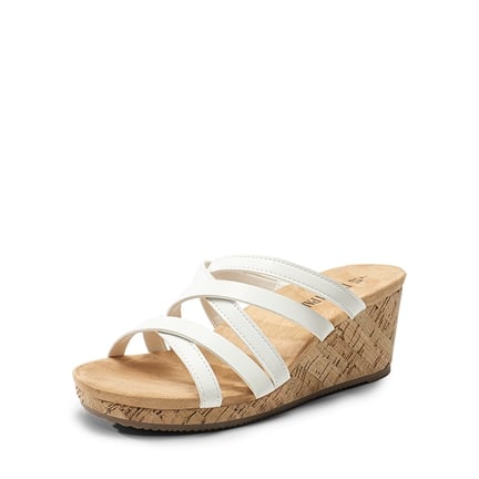 Crocs cork wedge sandals new arrivals