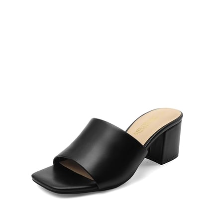 ドレスシューズ・革靴・ビジネスシューズ ^SALT&CHOCOLATE^ Square Open Toe Slingback Sandals 412324004 Easy Street Fortune Square Toe Slingback Women's Shoes