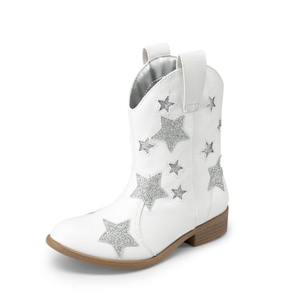 Girls White Boots Dream Pairs