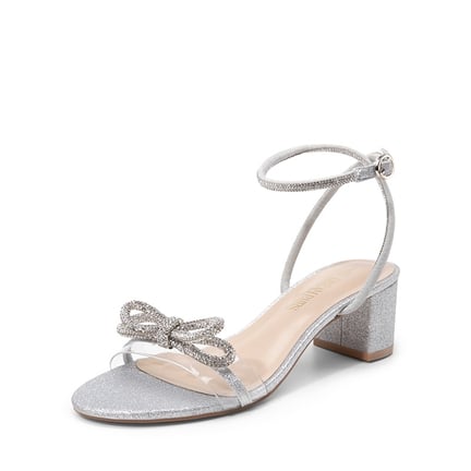 Plain chunky low heeled peep toe casual date sandals sales