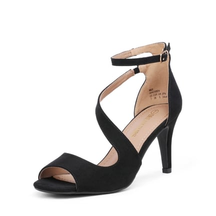 Heel Sandals Chunky Strappy Heel Sandals Dream Pairs