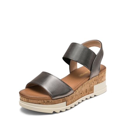 DREAM PAIRS Women's Platform Wedge Sandals - Espadrille With Crisscross Strap & Adjustable Ankle