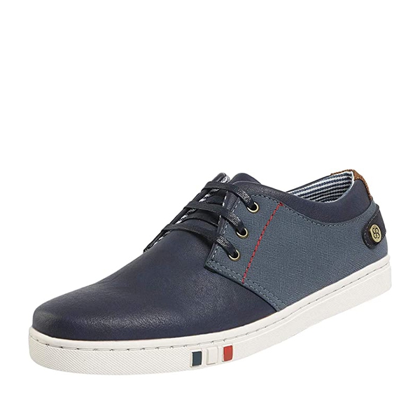 Men's Modern Casual Fashion Sneakers - NAVY -  0