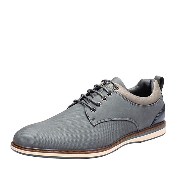 Men's Non-Slip Casual Oxford Shoes - GREY -  0