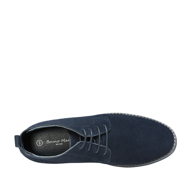 Men's Suede Chukka Boots - NAVY - 3