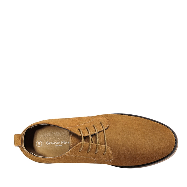 Men's Suede Chukka Boots - CAMEL - 3