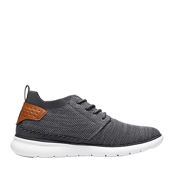 Men's Breathable Mesh Sneakers - DARK GREY - 2