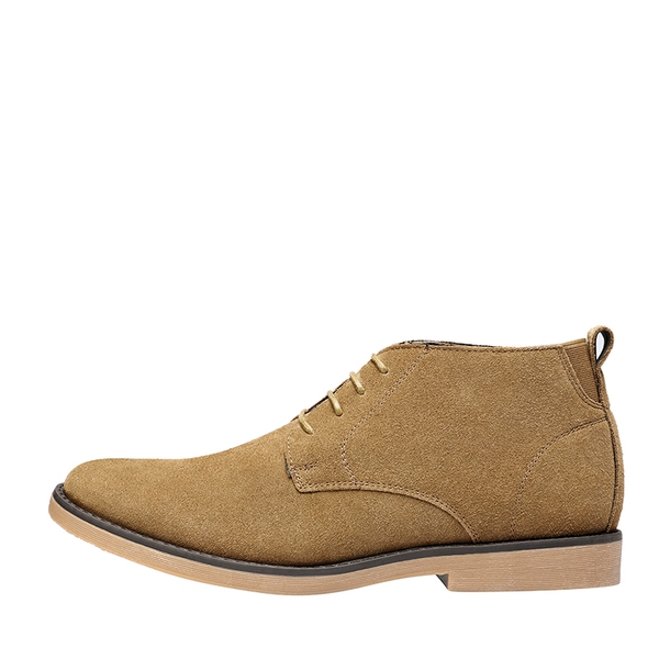 Men's Suede Chukka Boots - TAN - 1