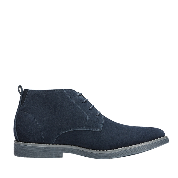 Men's Suede Chukka Boots - NAVY - 2