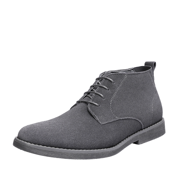 Men's Suede Chukka Boots - GREY -  0