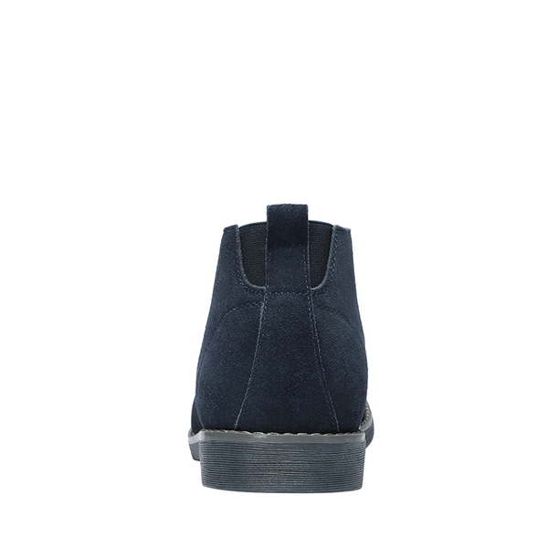 Men's Suede Chukka Boots - NAVY - 5