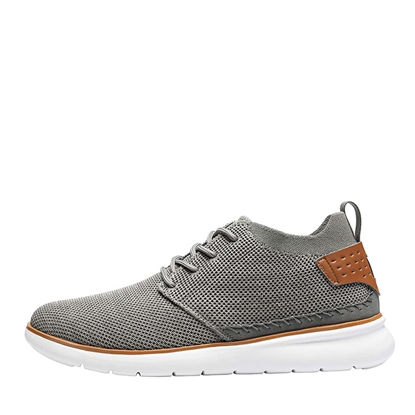 Men's Breathable Mesh Sneakers - GREY - 1