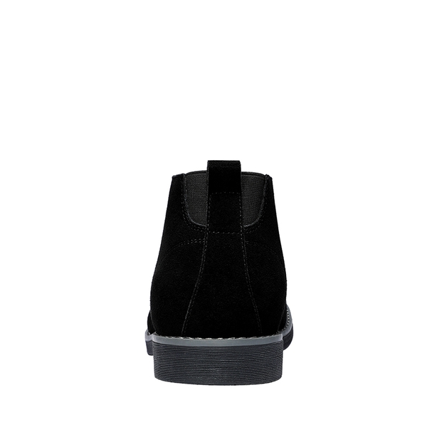 Men's Suede Chukka Boots - BLACK - 5
