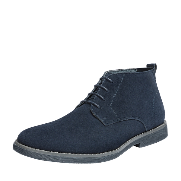 Men's Suede Chukka Boots - NAVY -  0
