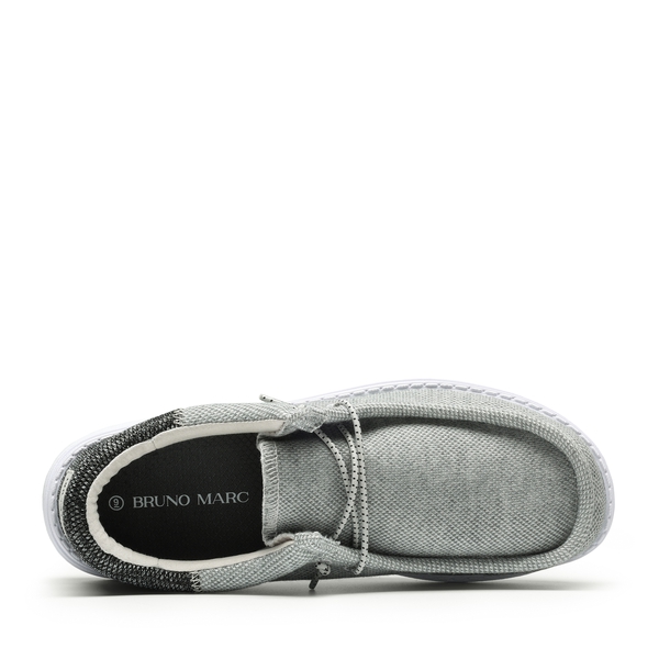 Men's Lightweight Casual Slip-On Loafers - GREY - 3