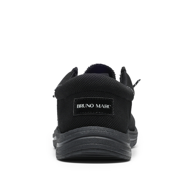 Men's Lightweight Casual Slip-On Loafers - BLACK - 4