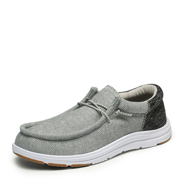 Men's Lightweight Casual Slip-On Loafers - GREY -  0