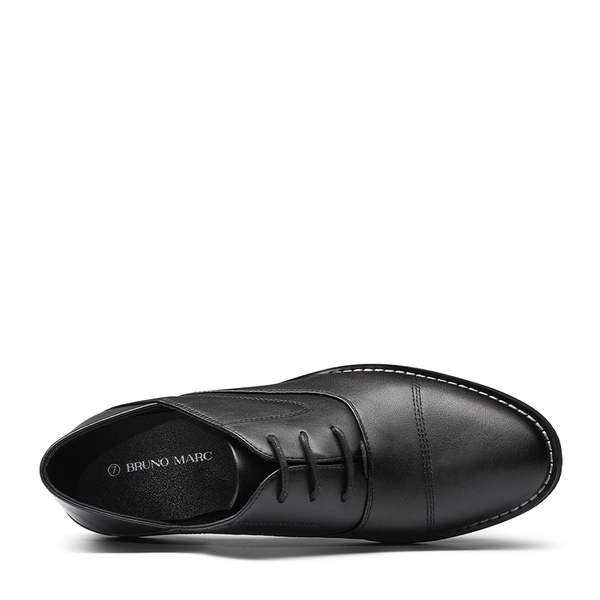 Women's Lace-Up Formal Oxford Shoes - BLACK - 2