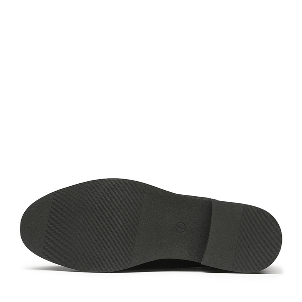 Women's Lace-Up Formal Oxford Shoes - BLACK - 4