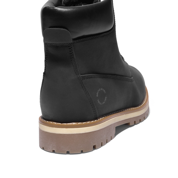 Men's Non-Slip Winter Combat Boots - BLACK - 3