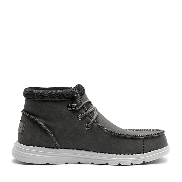 Men's Warm Slip-On Winter Boots - GREY - 2