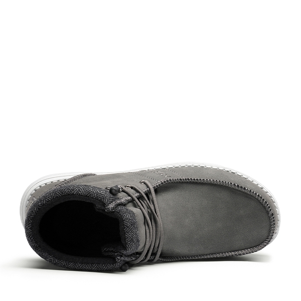 Men's Warm Slip-On Winter Boots - GREY - 3