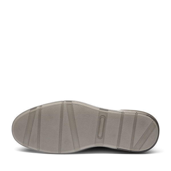 Men's Wide Vegan Leather Dress Sneakers - BROWN - 4