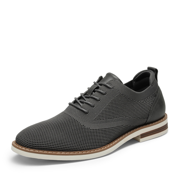 Men's Lightweight Knit Oxford Sneakers - GREY -  0