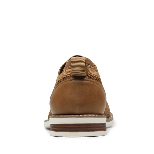 Men's Lightweight Knit Oxford Sneakers - BROWN - 4
