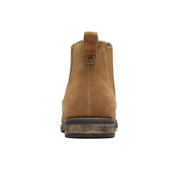 NWT Bruno Marc Tan Suede Chelsea Boots Size 9.5 Men main image 3