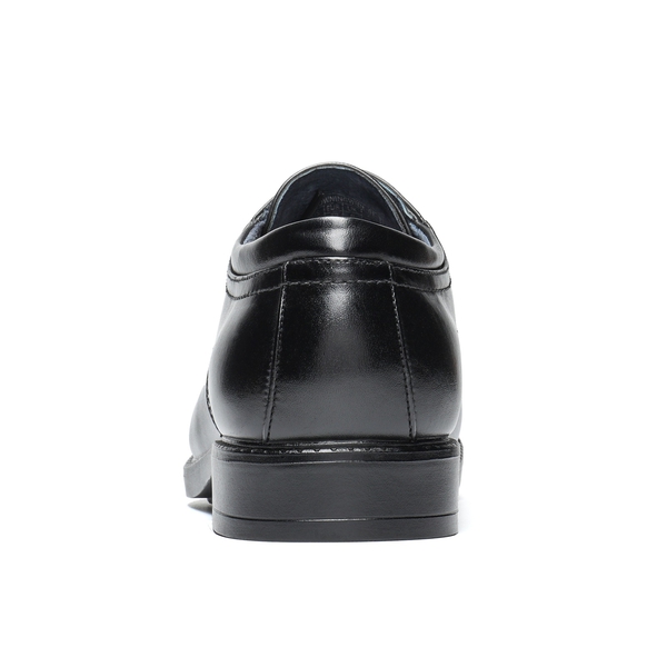 Men's Cap-Toe Oxford Dress Shoes - BLACK - 4