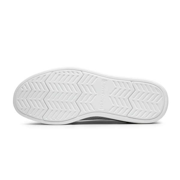 [KnitFlex SmartCraft] Men's Lightweight Wingtip Oxford Shoes - WHITE - 3