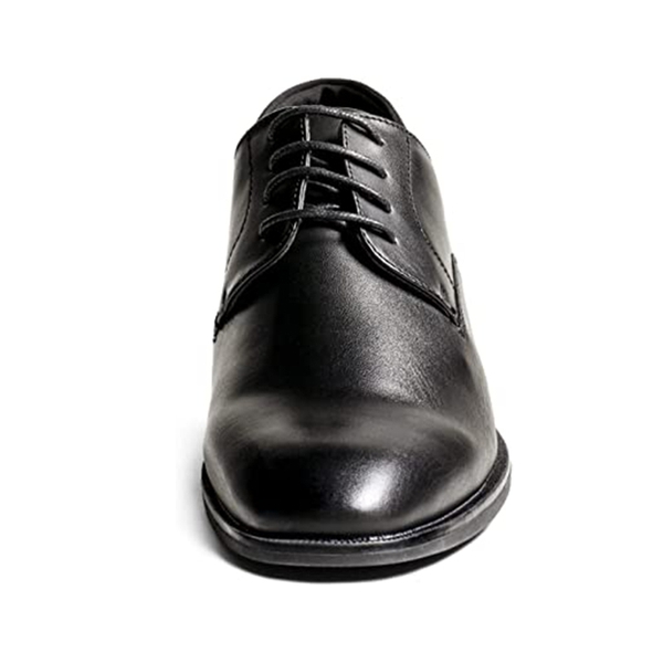 Men's Classic Plain Toe Oxford Shoes - BLACK - 3